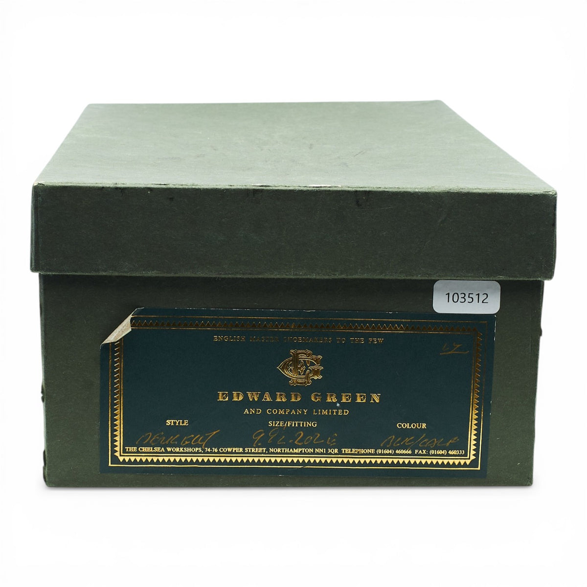 'Chelsea' Black Leather Oxford UK 9 E