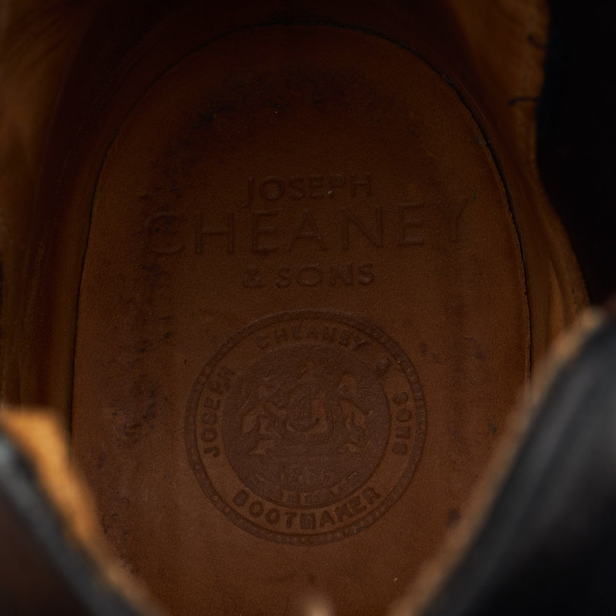 'Dee' Black Grain Leather Chelsea Boots UK 8 G