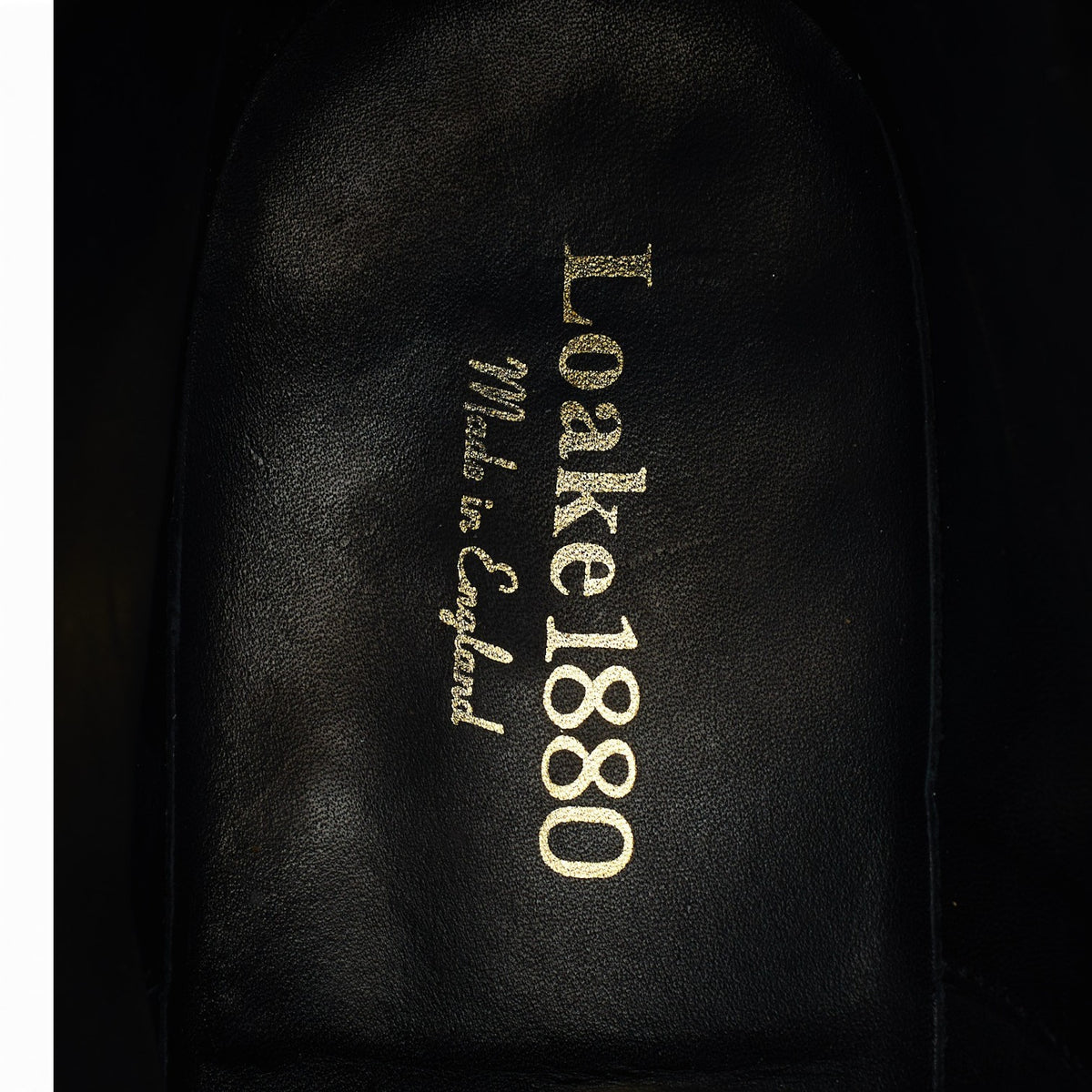 1880 'Burford 2' Black Leather Boots Brogues UK 8.5 F