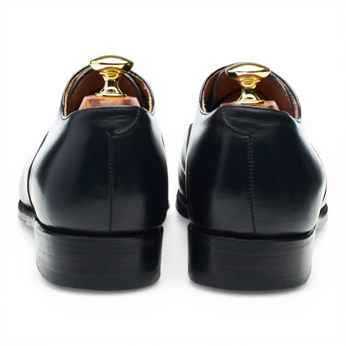 '101198' Black Leather Oxford UK 7 E