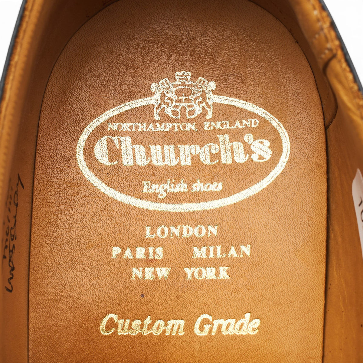 'Westbury' Black Leather Monk Strap UK 7.5 F