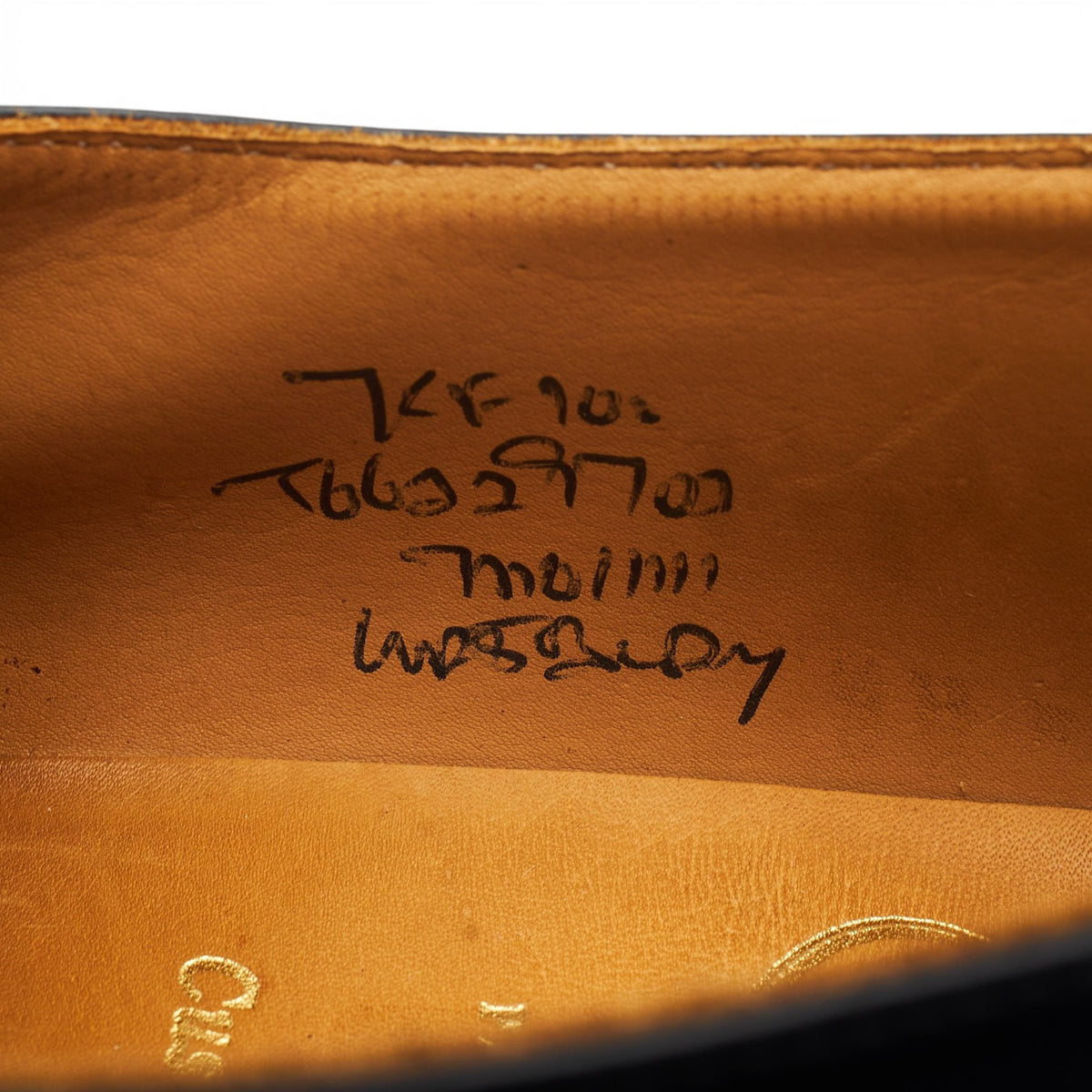 'Westbury' Black Leather Monk Strap UK 7.5 F