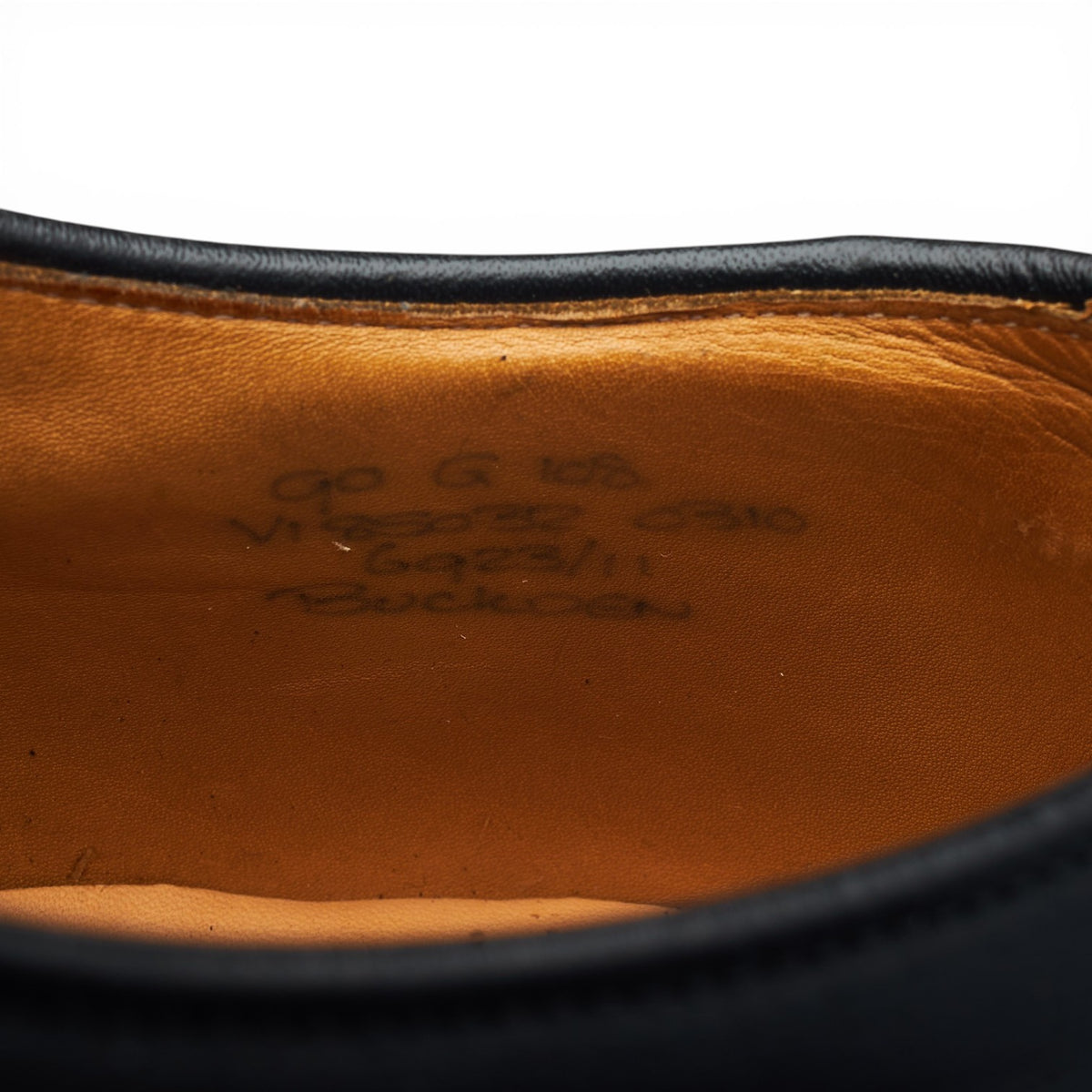 'Buckden' Black Leather Oxford UK 9 G