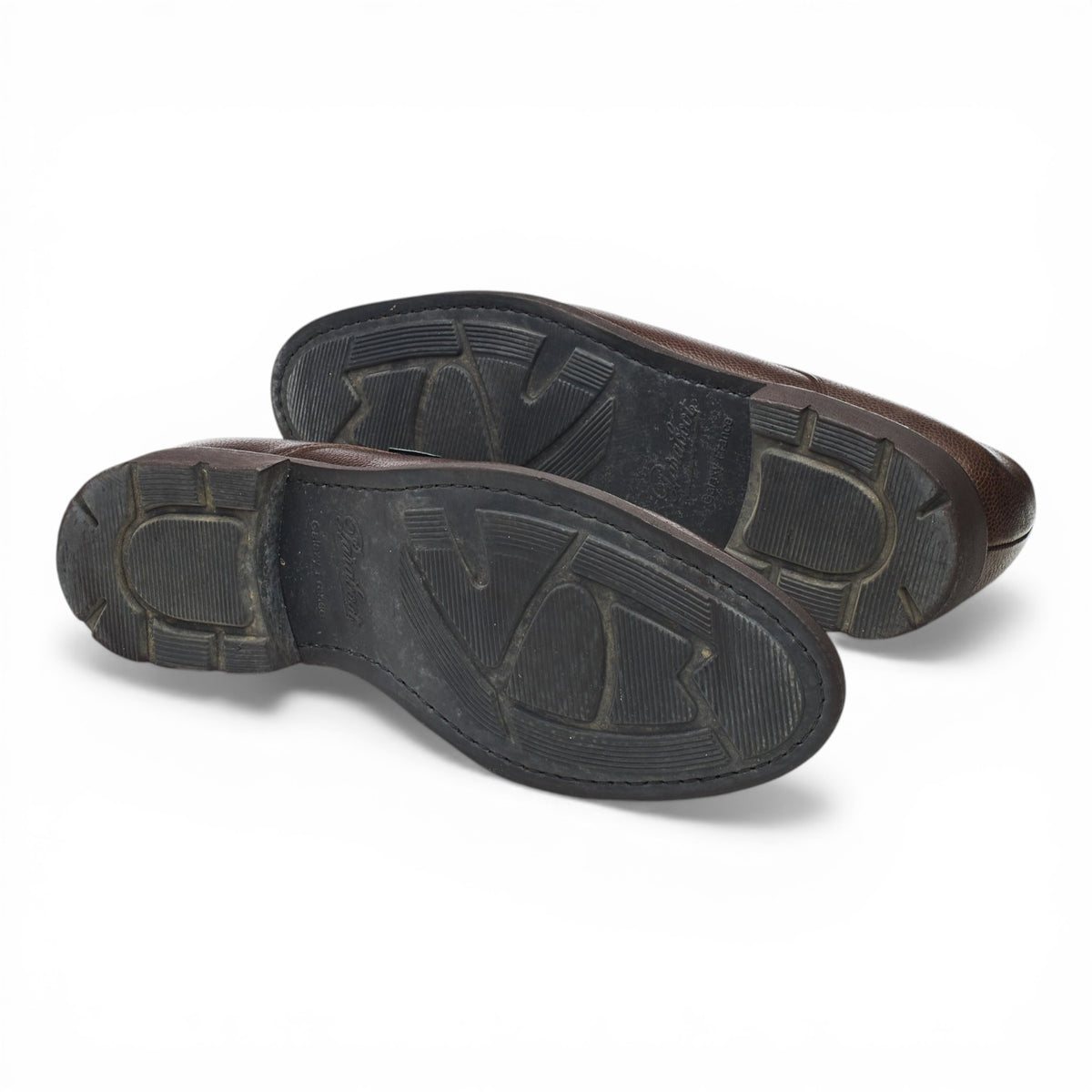 Dark Brown Leather Split Toe Derby UK 9