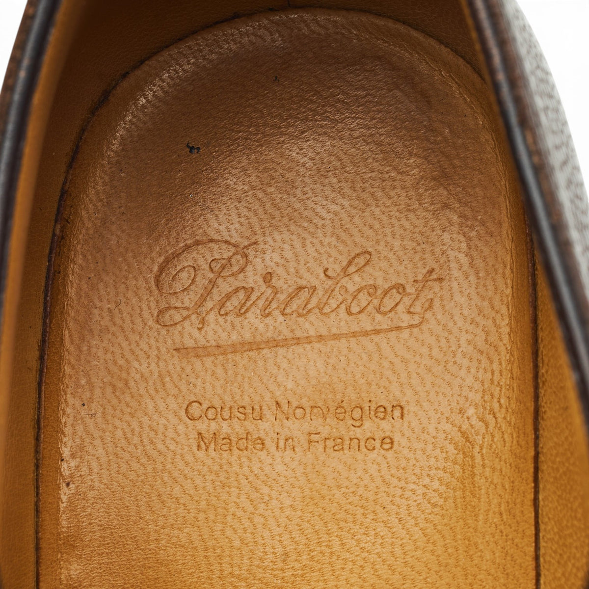 Dark Brown Leather Split Toe Derby UK 9