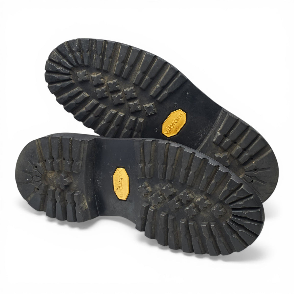 '404' Dark Brown Leather Moc Toe Boots UK 7 US 8 D