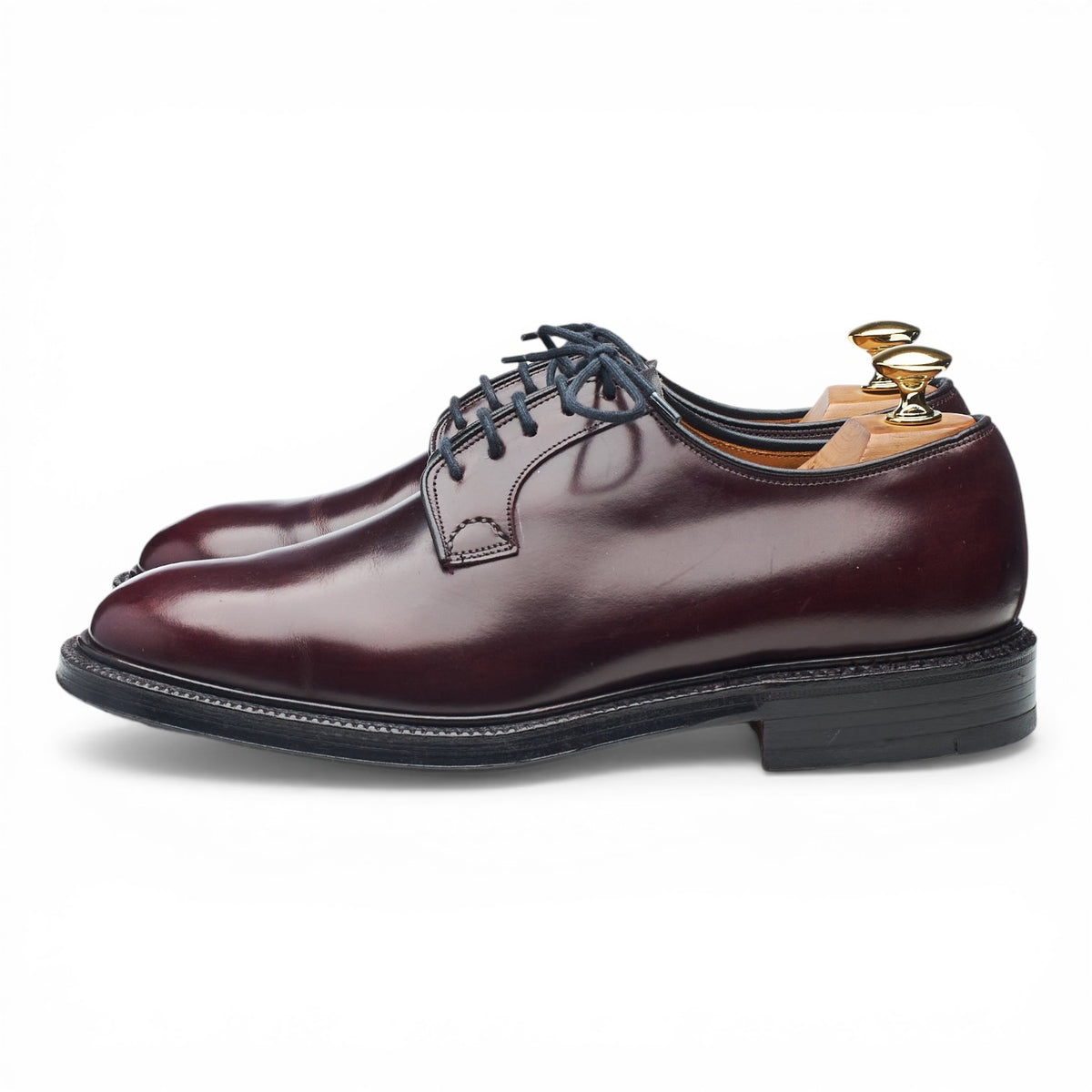 'Stratton' Burgundy Leather Derby UK 6.5 F
