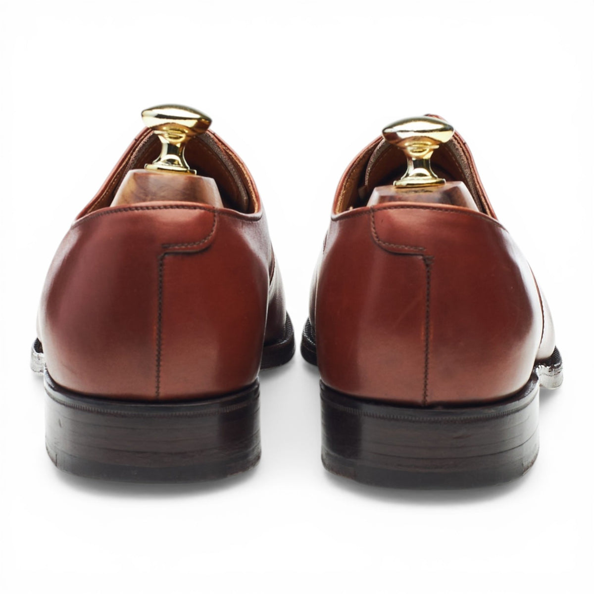 'Arundel' Tan Brown Leather Oxford UK 7.5 F