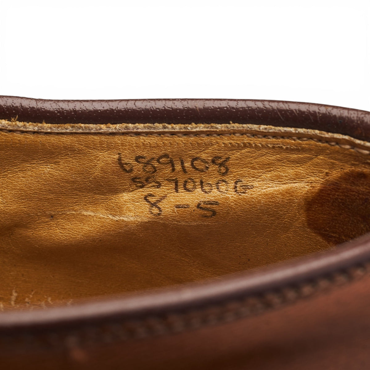 Brown Leather Derby UK 8