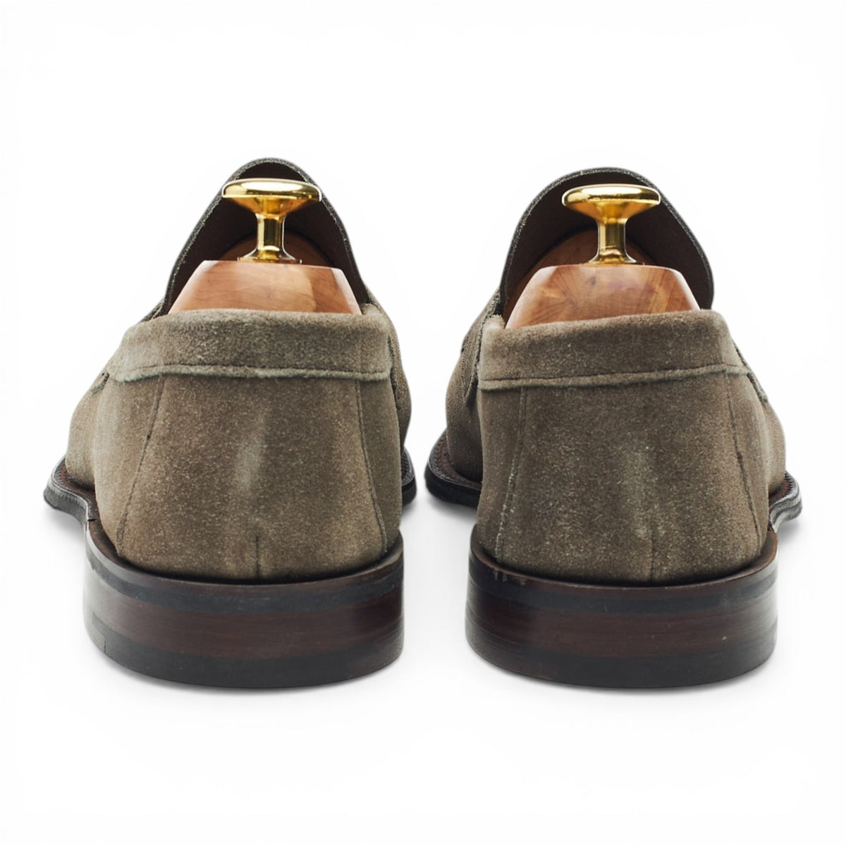 'Hugo' Light Brown Suede Loafers UK 8.5 F