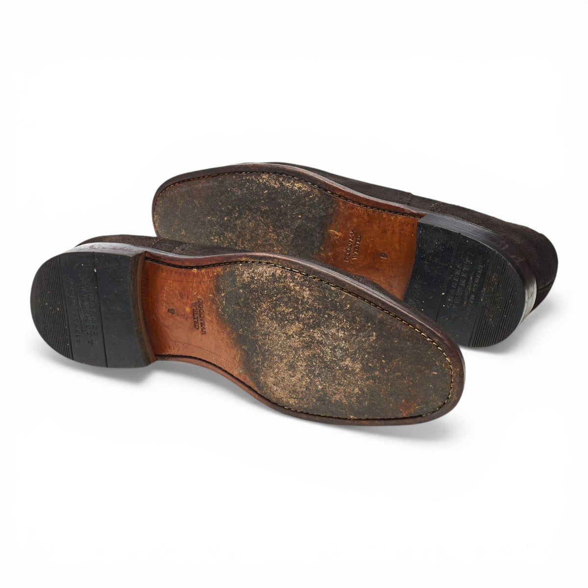 Dark Brown Suede Oxford Brogues UK 9 F