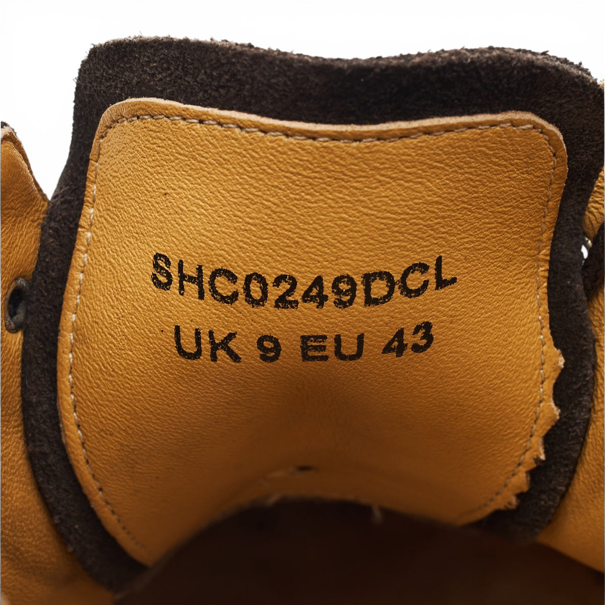 Dark Brown Suede Oxford Brogues UK 9 F