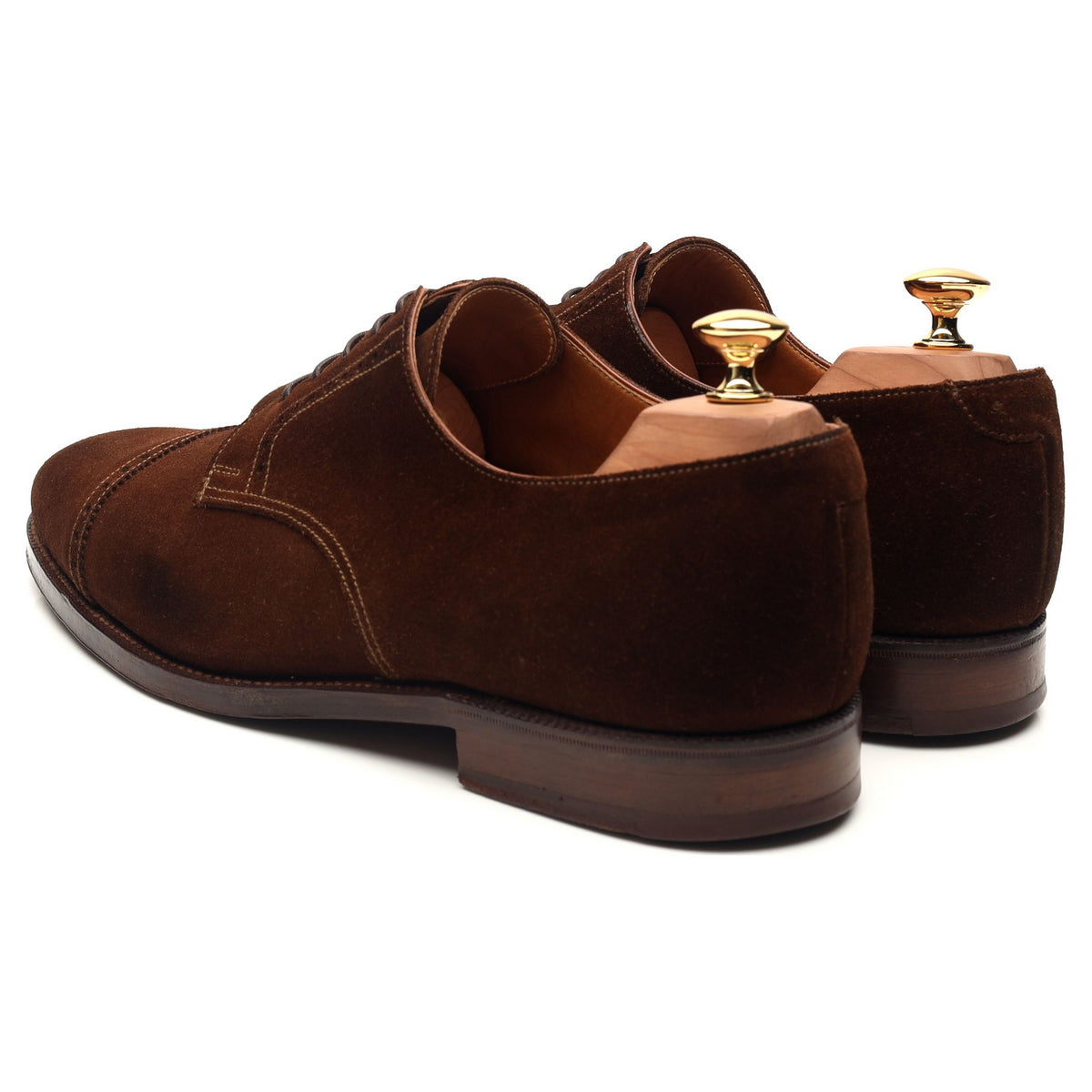 Hackett Brown Suede Derby UK 10 E