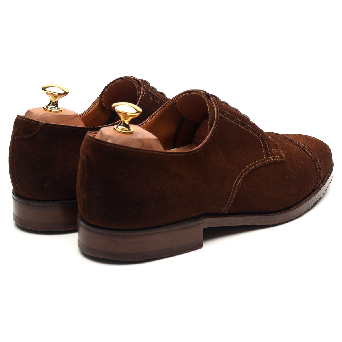 Hackett Brown Suede Derby UK 10 E