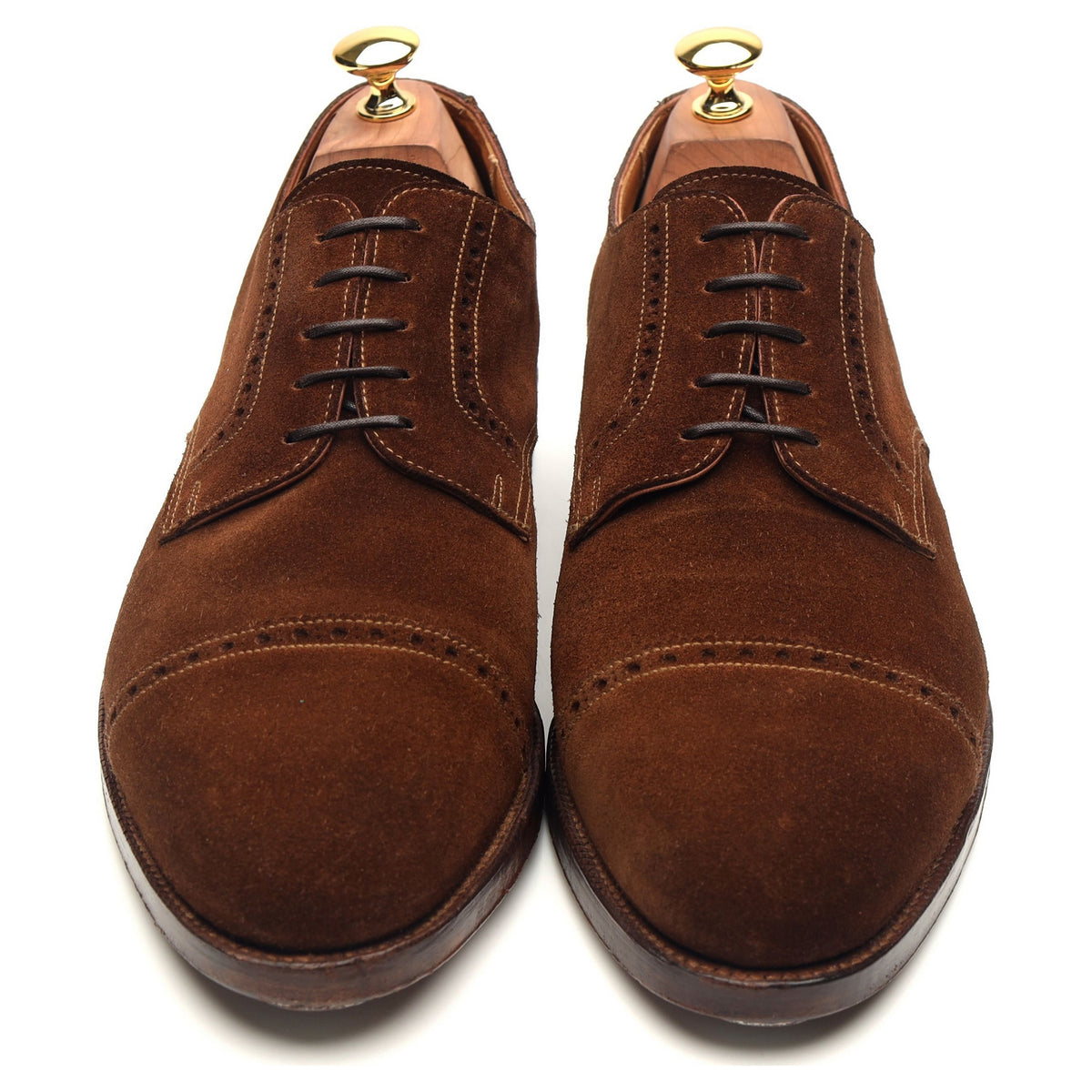 Hackett Brown Suede Derby UK 10 E