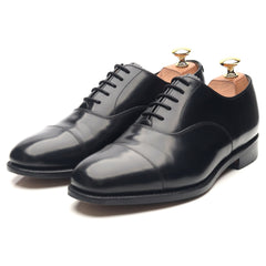 747' Black Leather Oxford UK 6 F - Abbot's Shoes