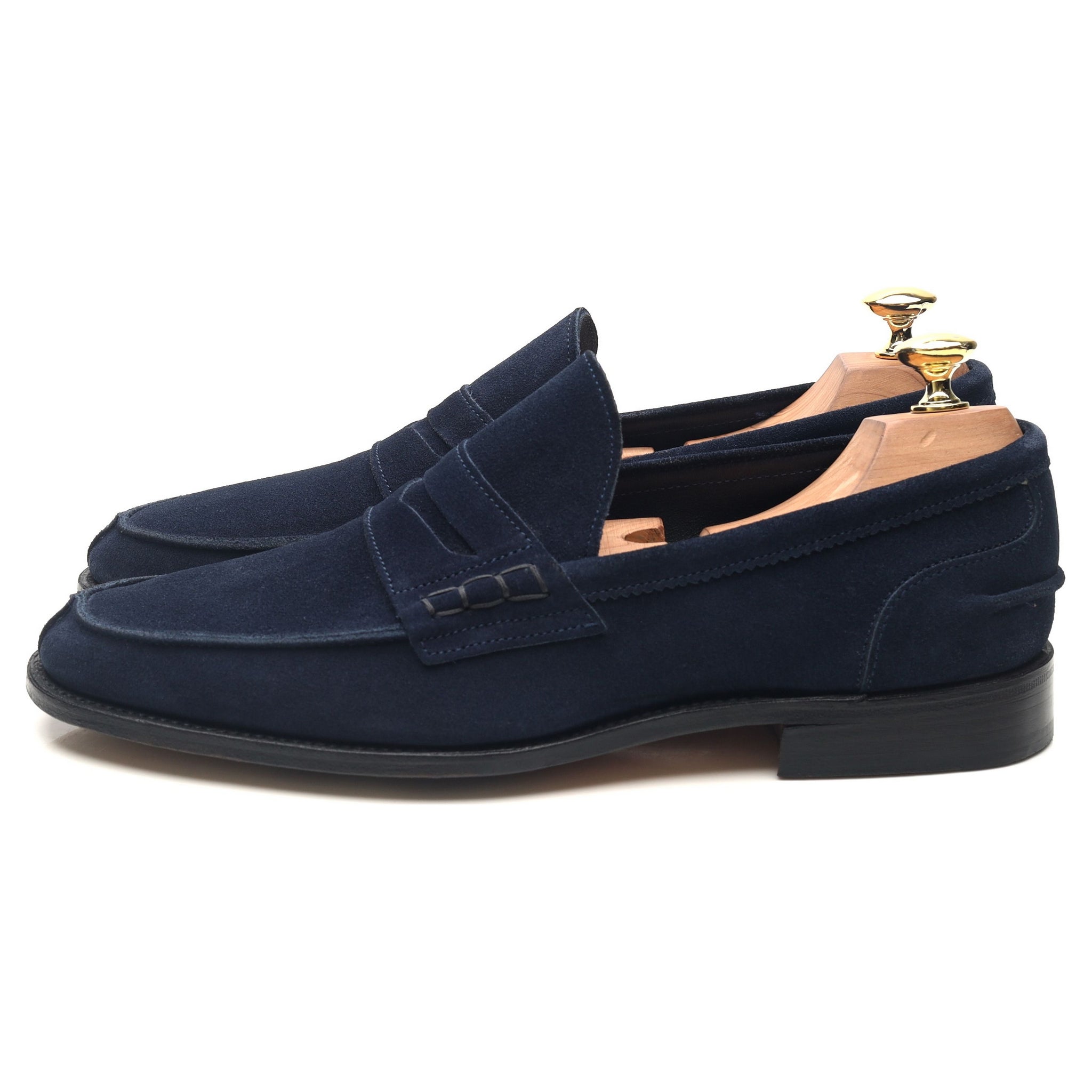 Mens navy suede deals loafers uk