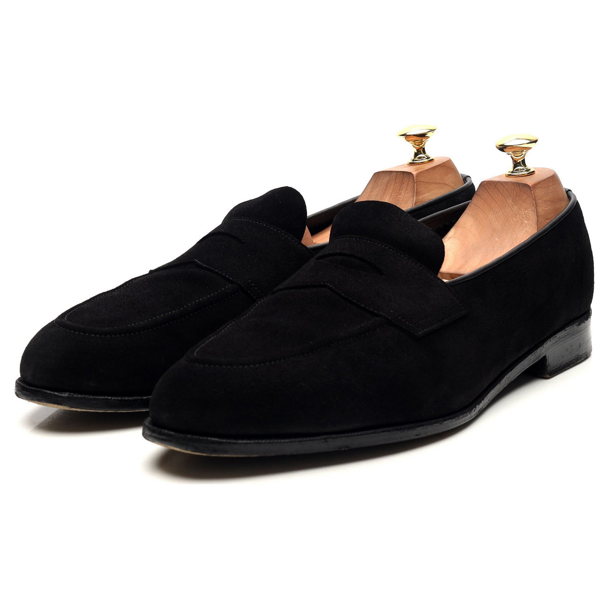 Mens black suede loafers uk hotsell