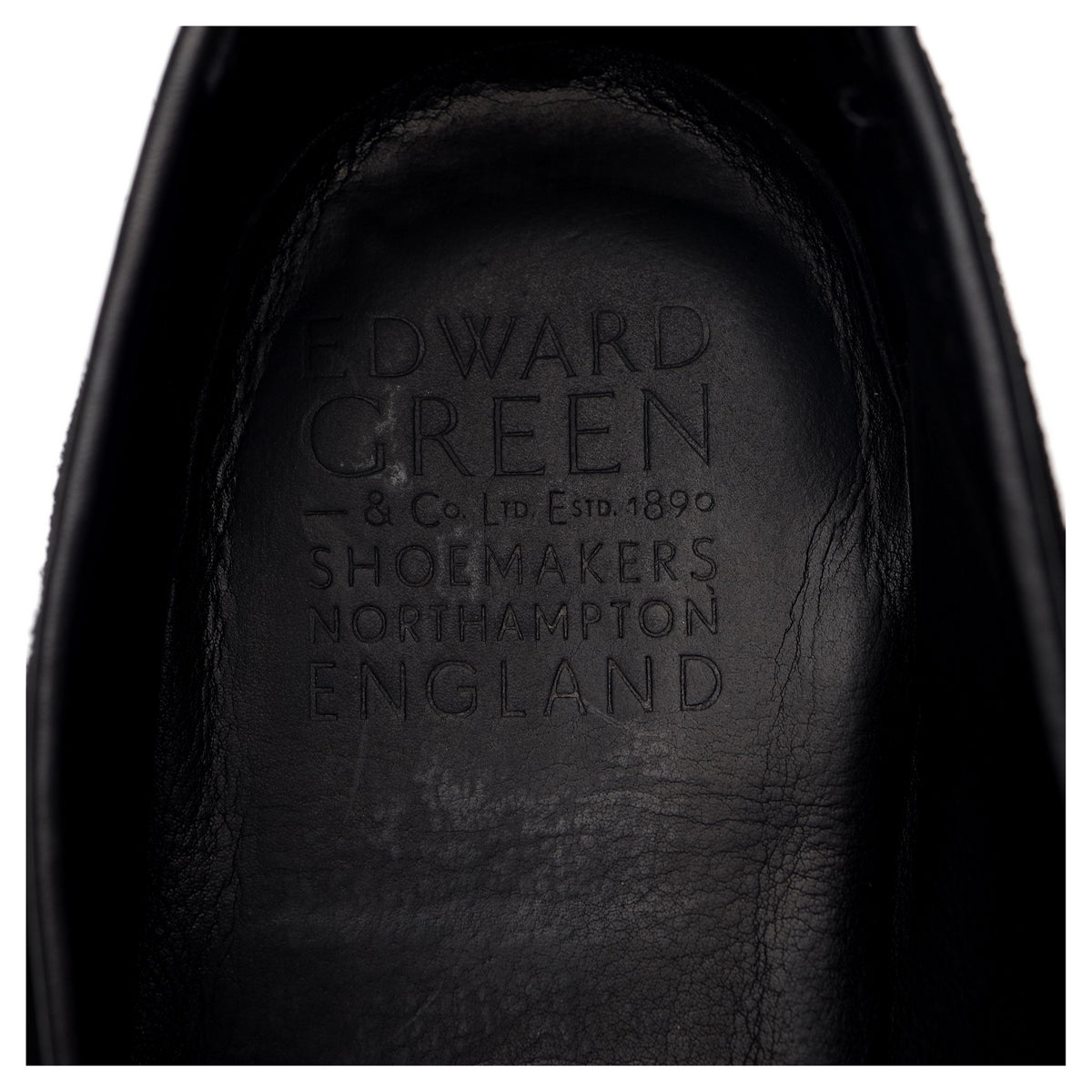 &#39;Piccadilly&#39; Black Suede Loafers UK 10 E