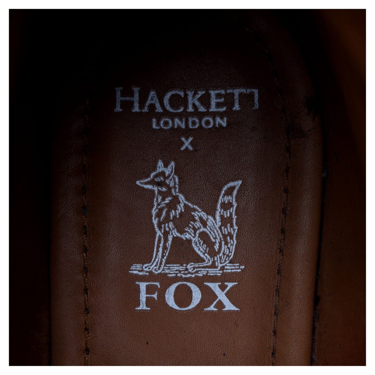 Fox Dark Brown Leather Hiking Boots UK 7