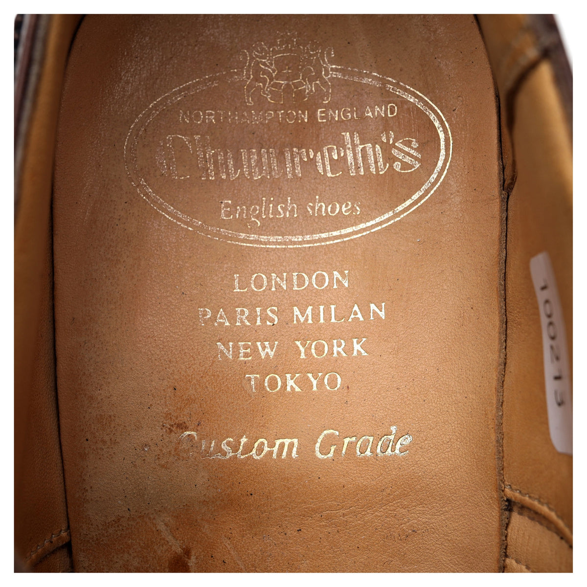 &#39;Chetwynd&#39; Dark Brown Leather Oxford Brogues UK 7 F