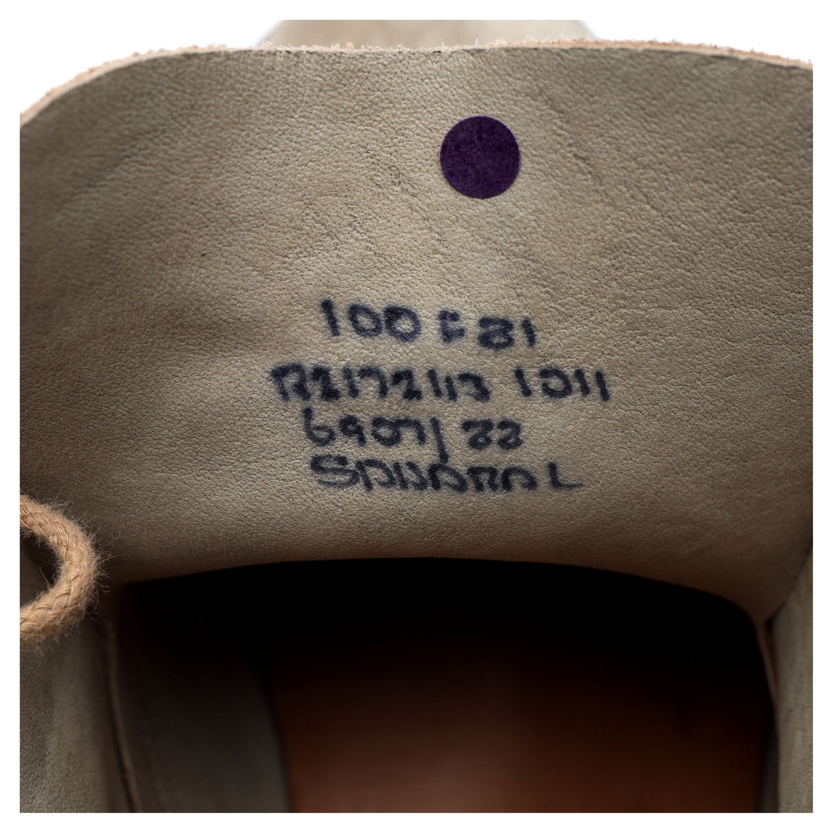 &#39;Sahara&#39; Beige Suede Chukka Boots UK 10 F