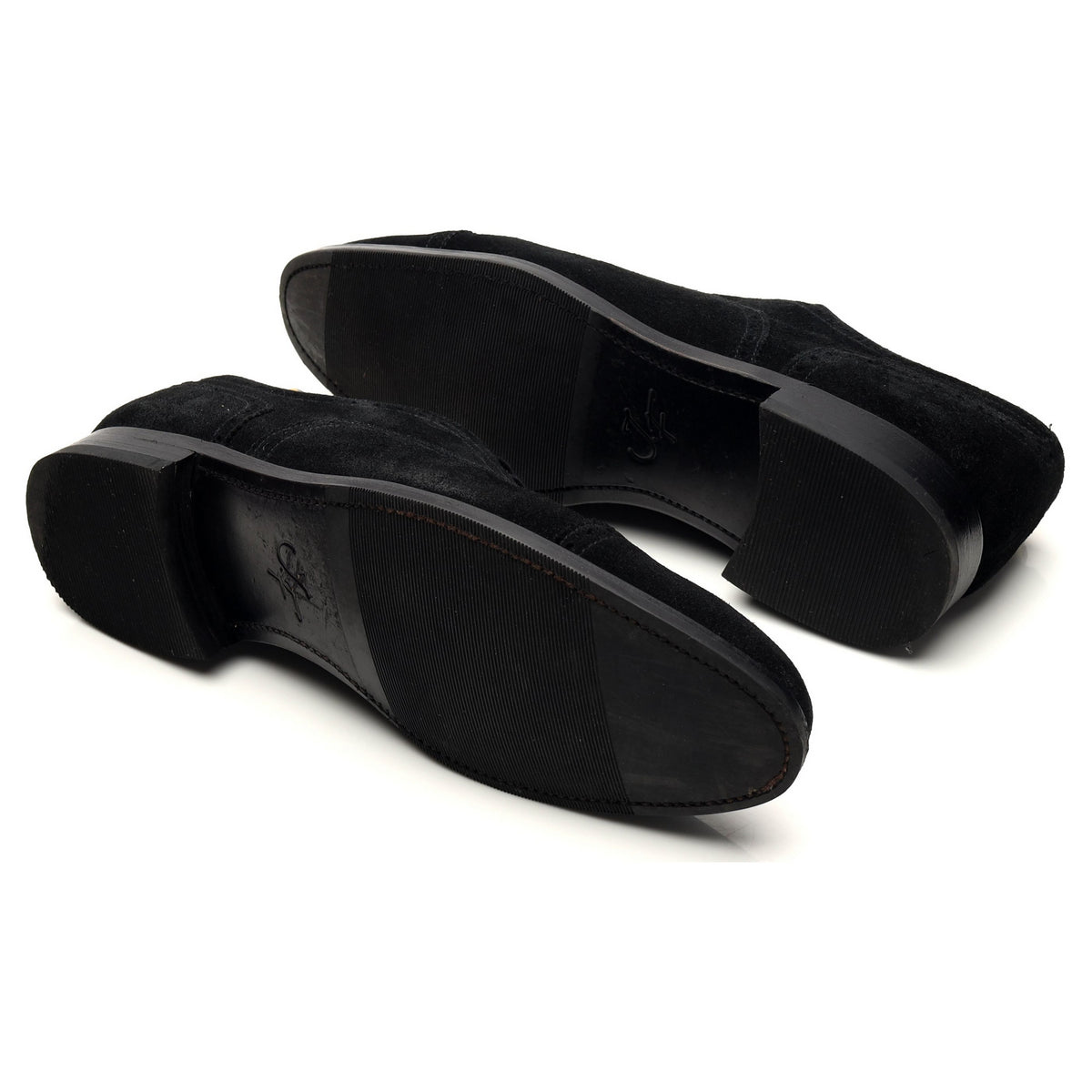 &#39;Wenatchee&#39; Black Suede Oxford Semi Brogues UK 10 E