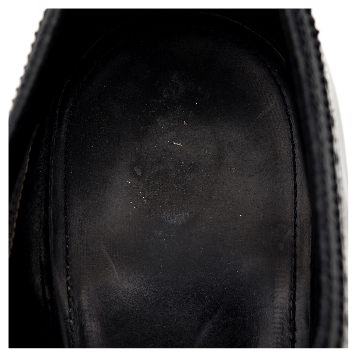 &#39;Shanghai&#39; Black Leather Monk Strap UK 8 F