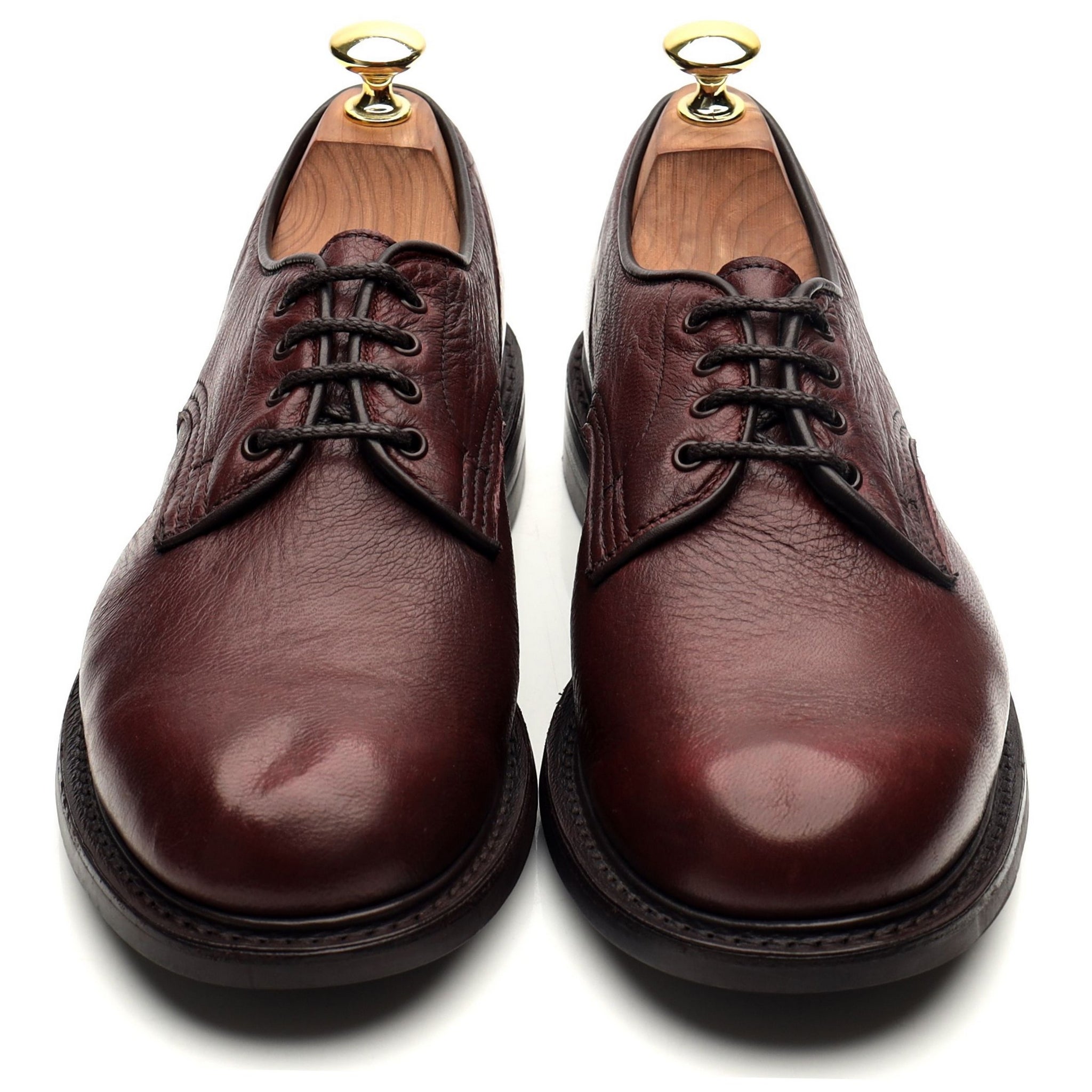 Trickers burgundy on sale