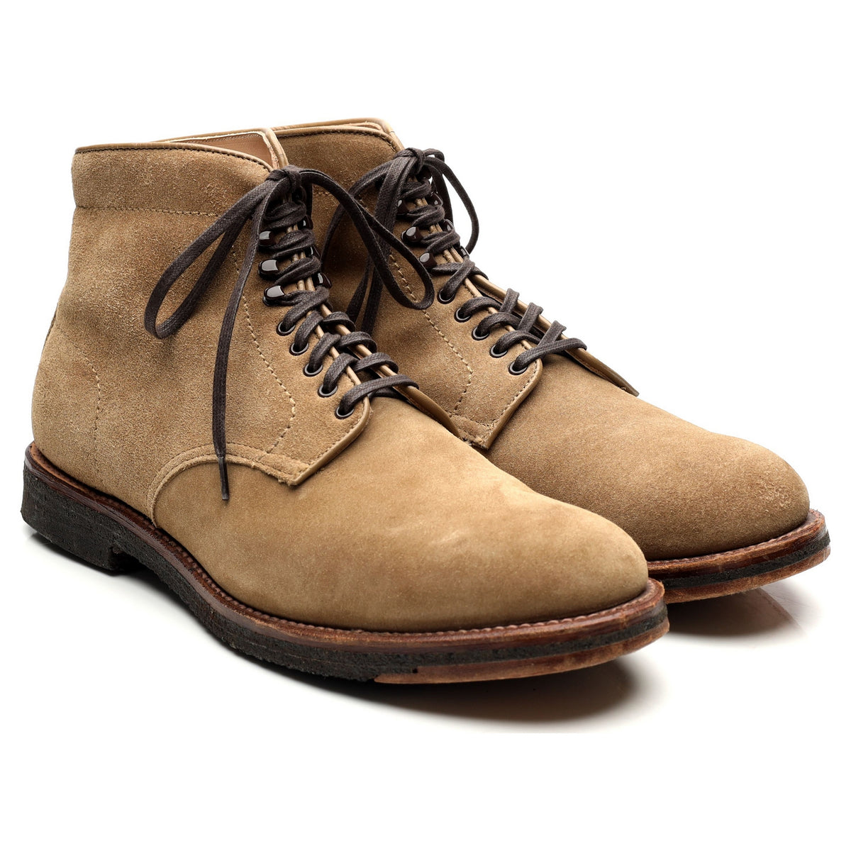 &#39;46050H &#39; Sand Brown Suede Boots UK 10.5 US 11