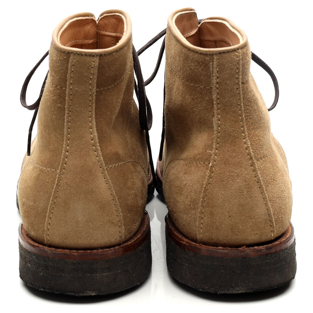 &#39;46050H &#39; Sand Brown Suede Boots UK 10.5 US 11