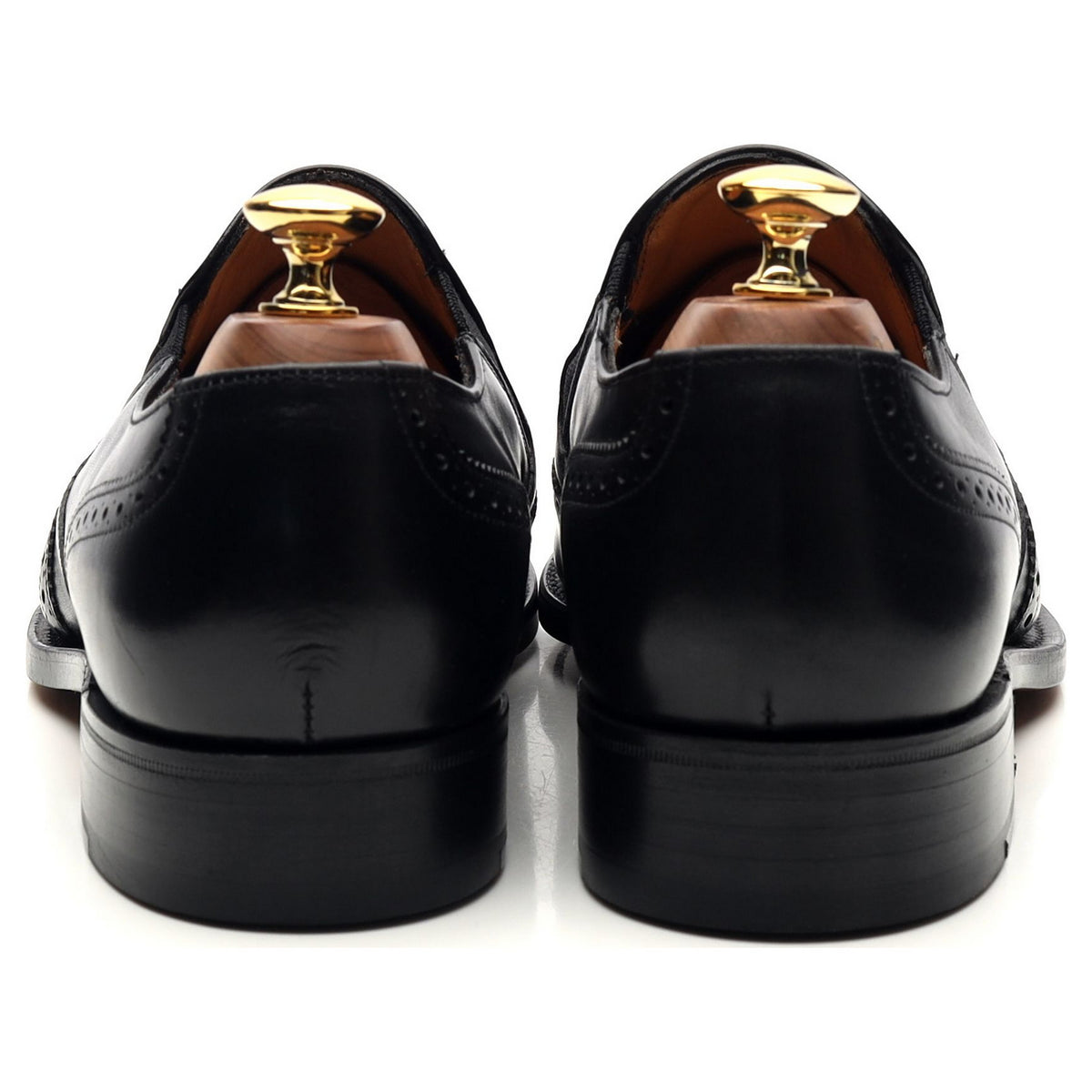 Shipton &amp; Heneage &#39;Vienna&#39; Black Leather Slip On Loafers UK 6.5