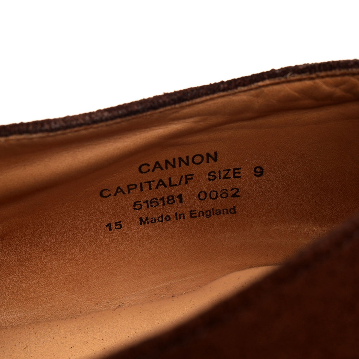 1880 &#39;Cannon&#39; Brown Suede Double Monk Strap UK 9 F