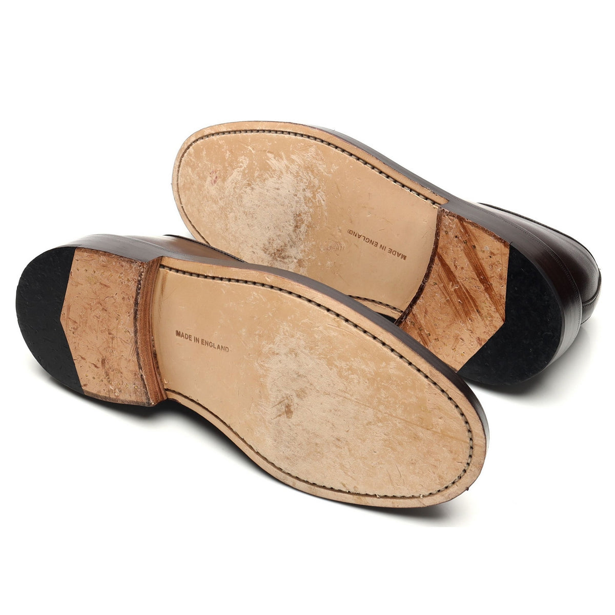 &#39;Robert&#39; Brown Leather Derby UK 6
