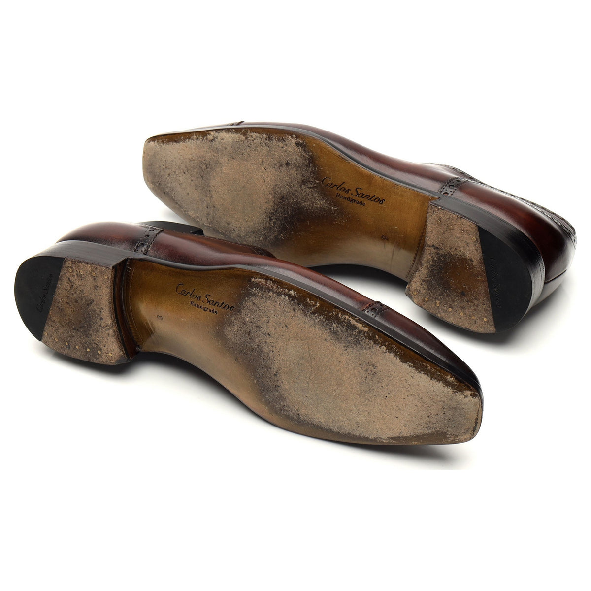 &#39;8618&#39; Dark Brown Leather Oxford UK 8