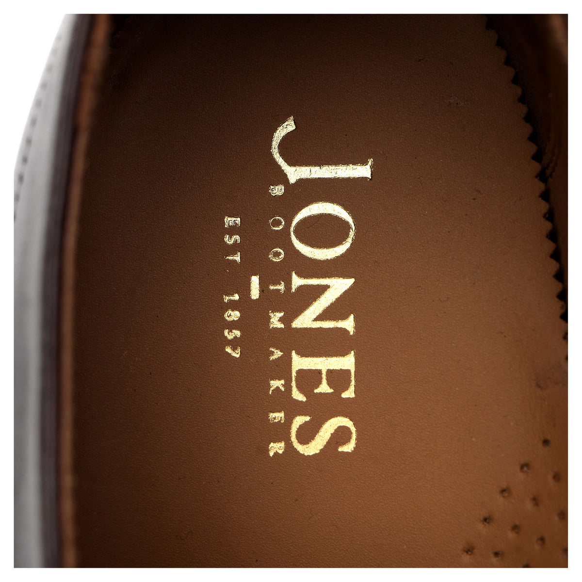 &#39;Barnet&#39; Dark Brown Leather Oxford UK 10