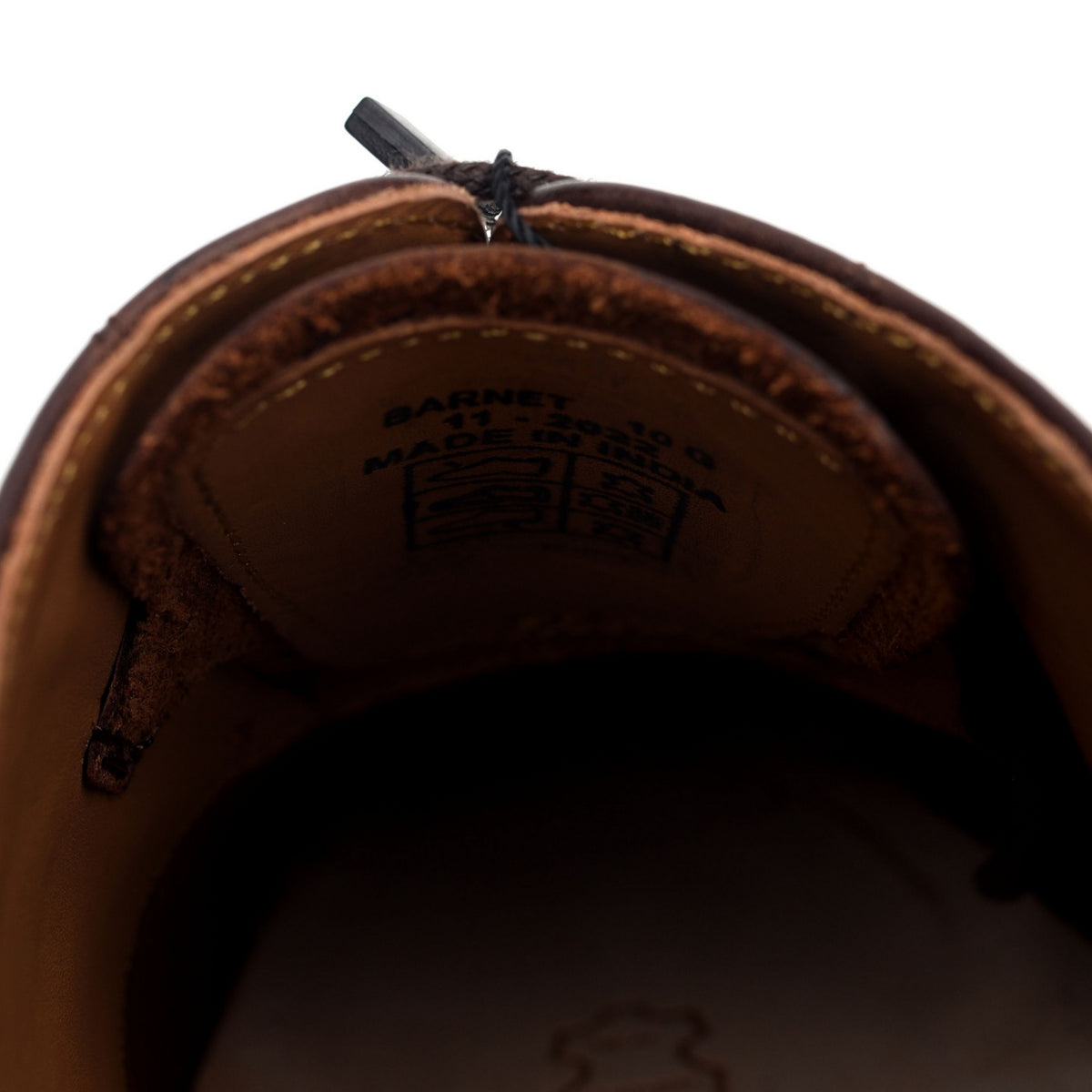&#39;Barnet&#39; Dark Brown Leather Oxford UK 10