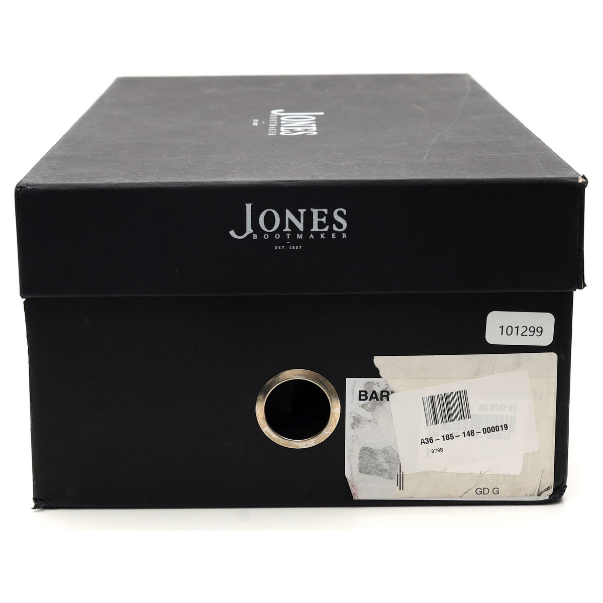 &#39;Barnet&#39; Dark Brown Leather Oxford UK 10