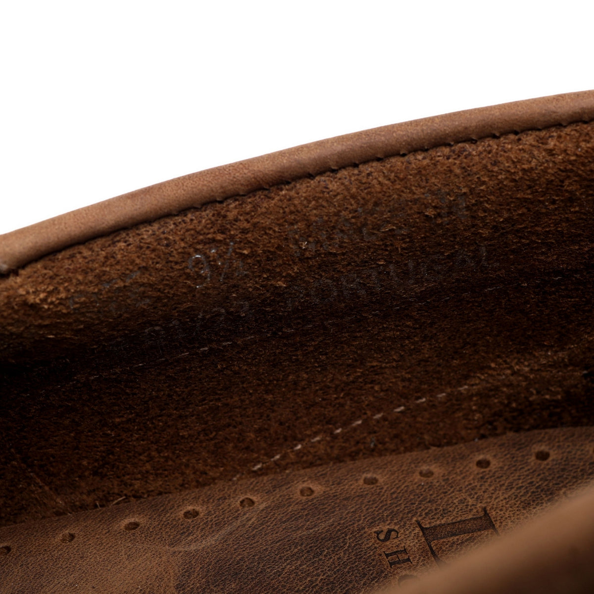 &#39;Lymington&#39; Brown Nubuck Moccasin Boat Shoes UK 9.5