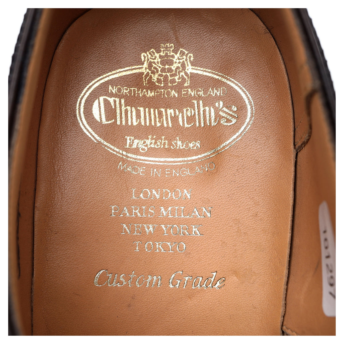 &#39;Chetwynd&#39; Dark Brown Leather Oxford Brogues UK 10 F