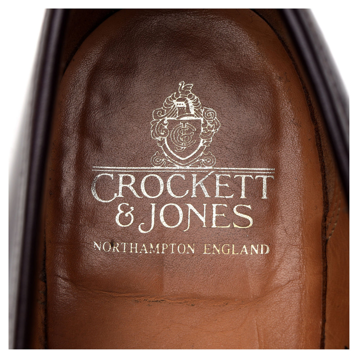 &#39;Boston&#39; Burgundy Leather Loafers UK 10 E