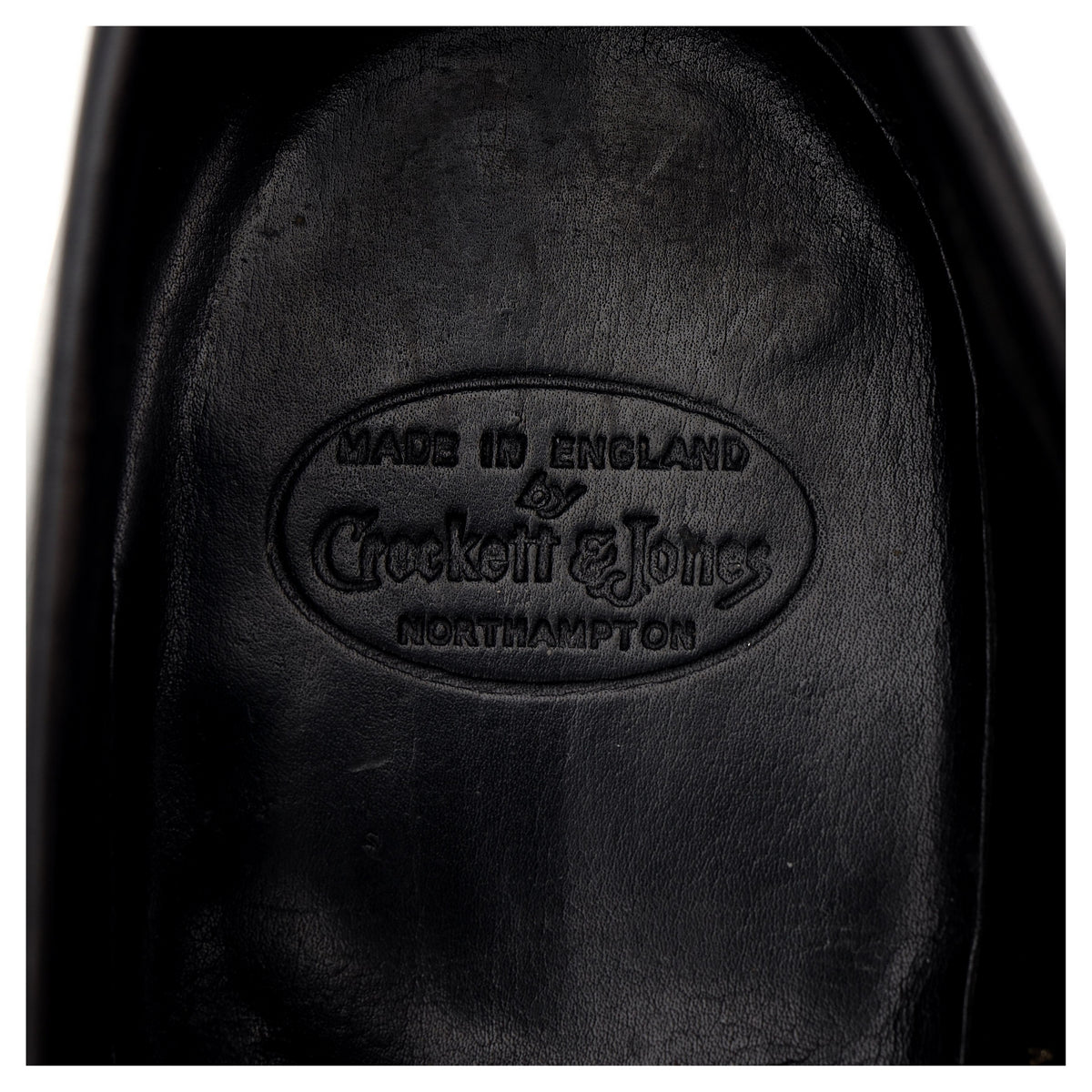 &#39;Marston&#39; Black Leather Loafers UK 7.5 E