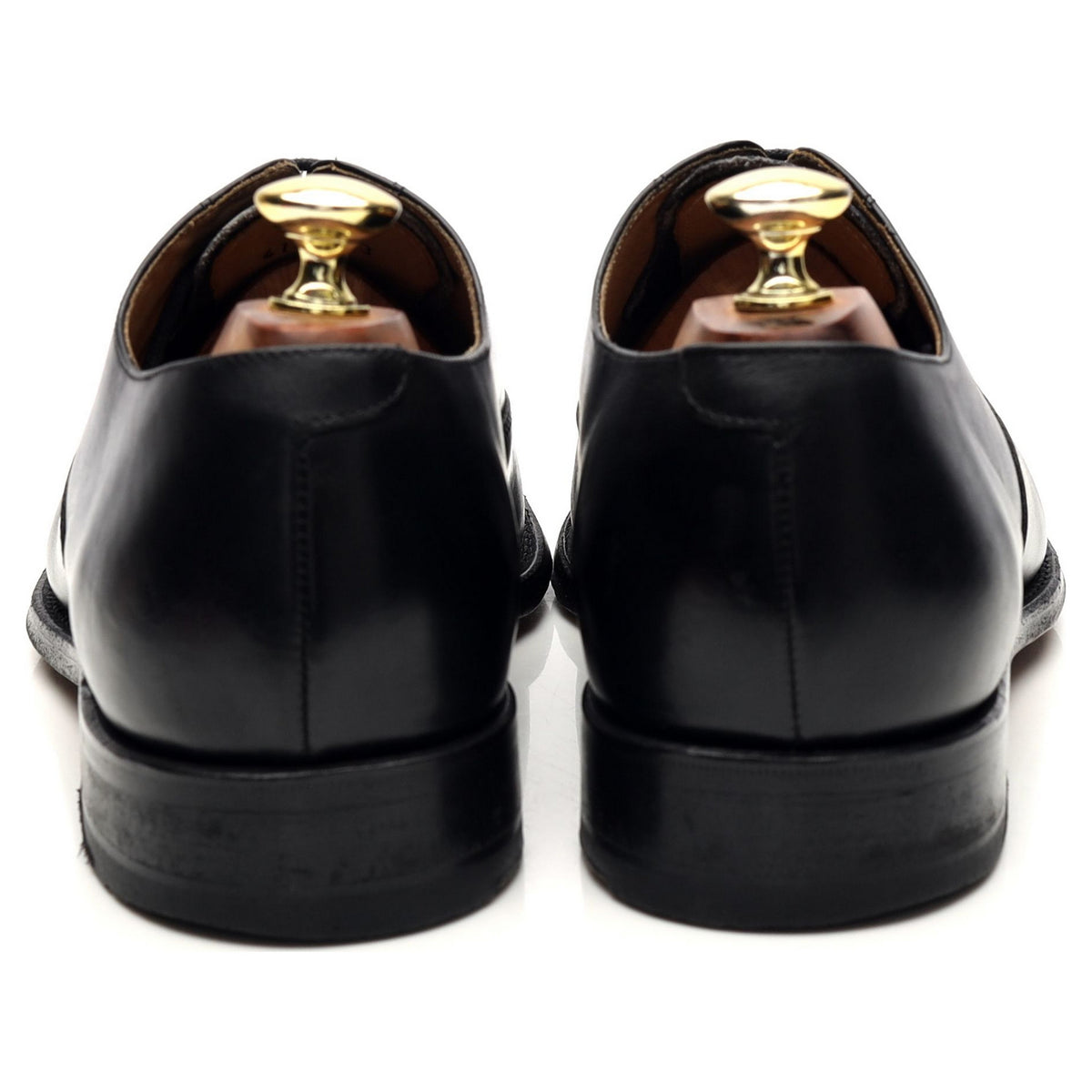 &#39;Arnold&#39; Black Leather Oxford UK 7.5 G
