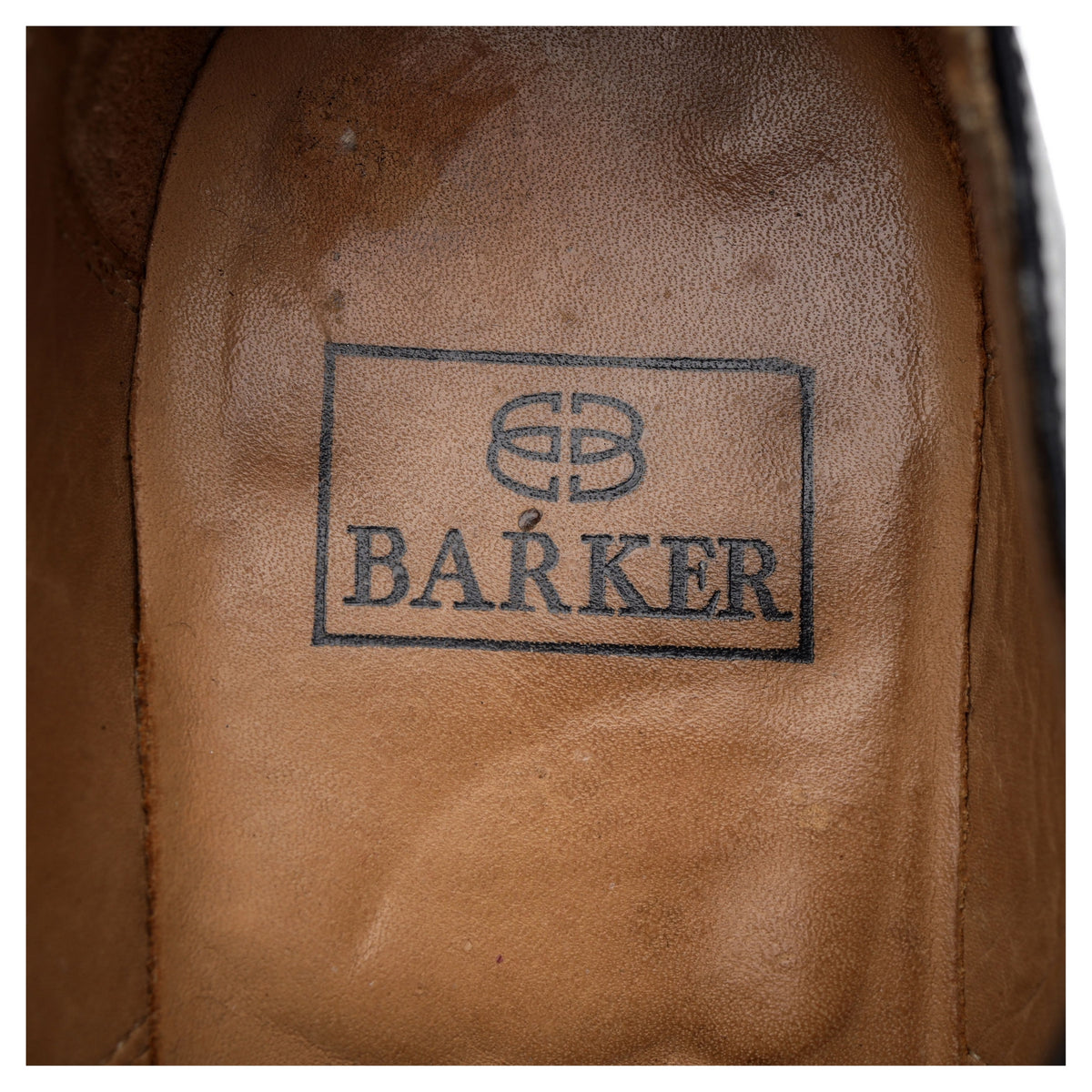 &#39;Arnold&#39; Black Leather Oxford UK 7.5 G
