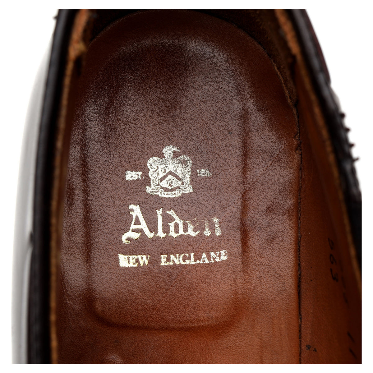 &#39;563&#39; Burgundy Cordovan Leather Tassel Loafers UK 7 US 7.5