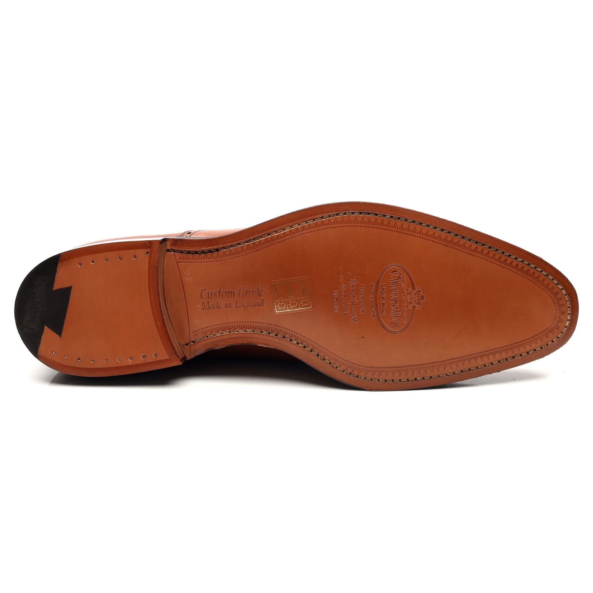 Church’s Tewkesbury Tan Brown Leather Oxford Brogues - Size 10 Men main image 4