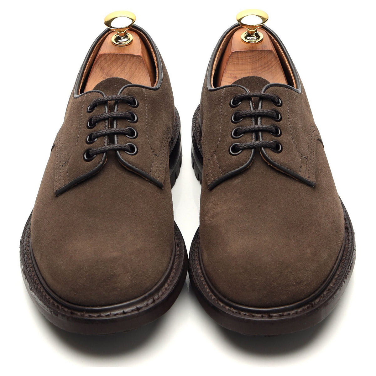 'Daniel' Light Brown Suede Derby UK 6