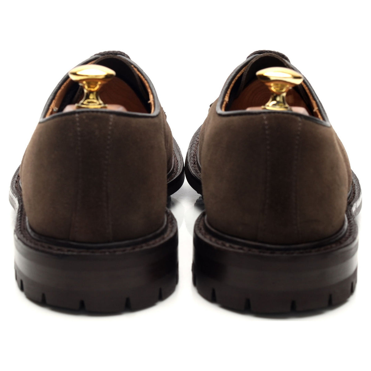 'Daniel' Light Brown Suede Derby UK 6