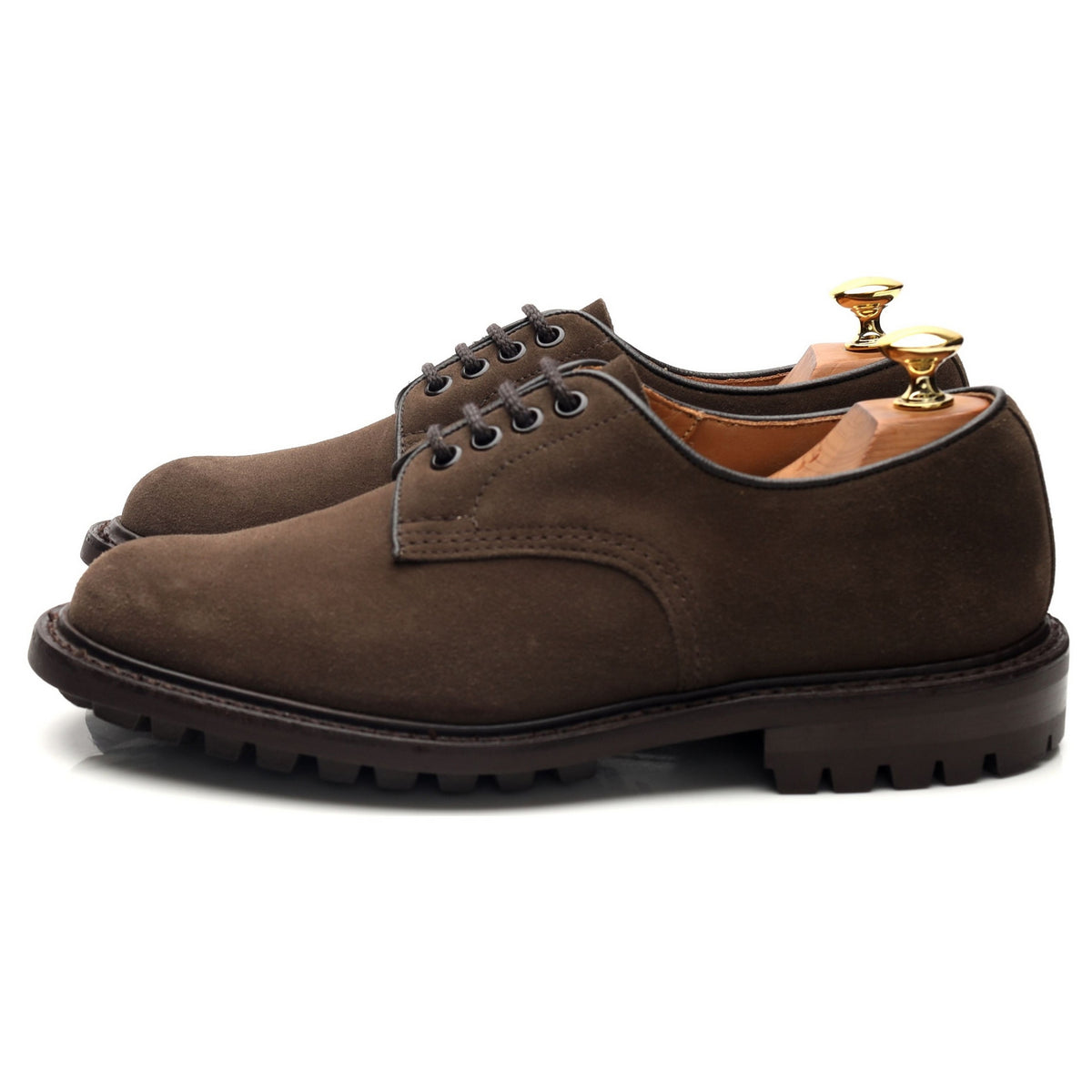 'Daniel' Light Brown Suede Derby UK 6