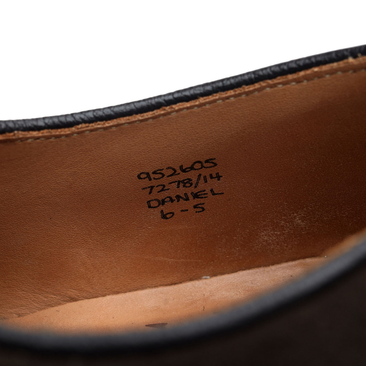 'Daniel' Light Brown Suede Derby UK 6